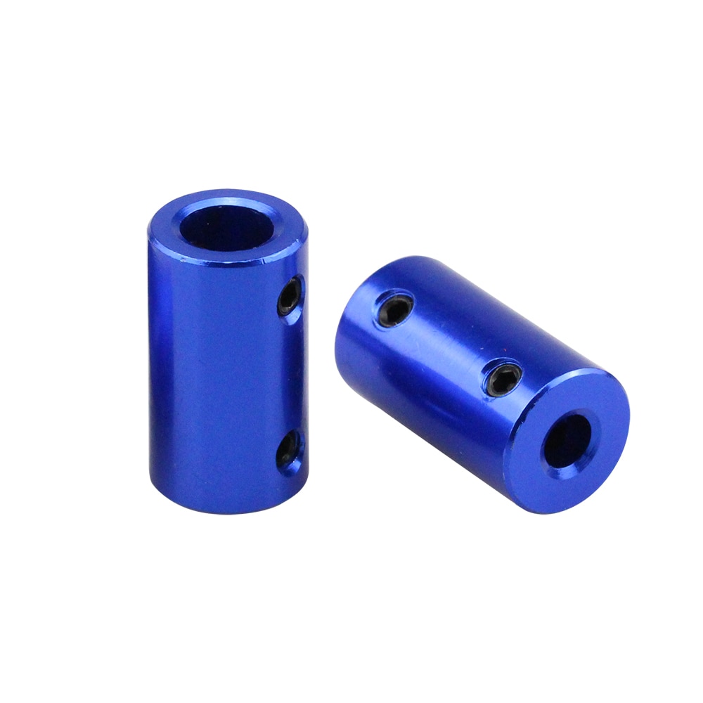 Đầu Nối Trục Mô Tơ Bằng Nhôm Màu Xanh Dương 5x8mm 5x5mm D14 L25 Nối Đầu 5mm Với Đầu 8mm/Đầu 5 Với Đầu 5mm