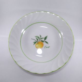 Dĩa sứ sâu lòng có viền