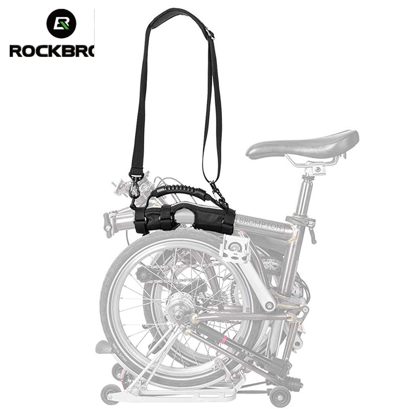 Tay cầm với dây đeo vai ROCKBROS treo xe đạp gấp đa năng