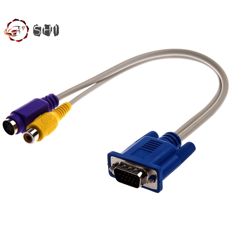 Cáp Chuyển Đổi Từ Cổng Vga Sang S-Video / Rca G8