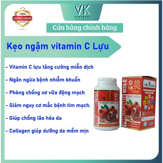 Kẹo ngậm vitamin C Lựu Hàn Quốc