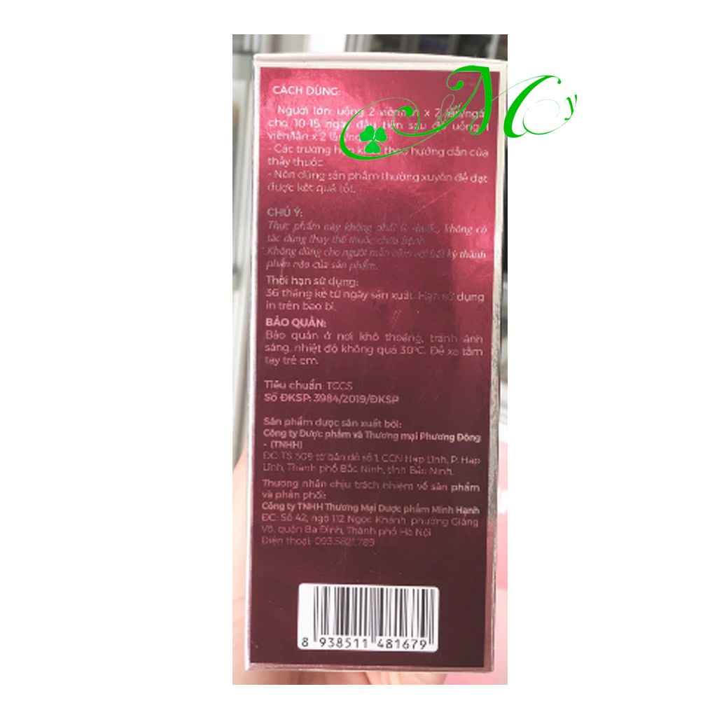 Viên uống tăng cường nội tiết tố nữ Projel - Giúp dưỡng da sáng đẹp, ngăn ngừa lão hoá