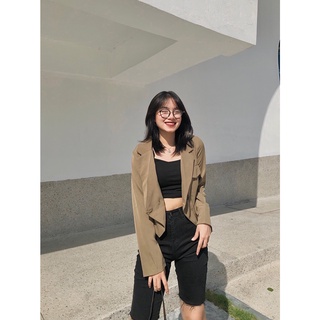Áo khoác  Blazer Croptop Basic