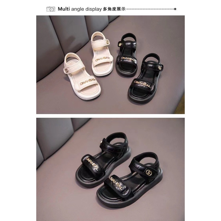 Sandal cho bé gái 3-6 tuổi, dép quai hậu trẻ em CNAHEL Q8 thời trang cho bé Tulastore