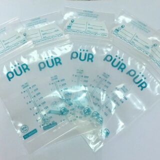 Túi trữ sữa Pur (mẫu mới hộp 40 túi)