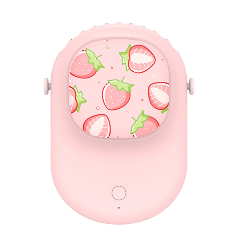 Quạt Làm Mát 3 Tốc Độ Gió 1500mAh Đeo Cổ Di Động Có Thể Sạc Lại Bằng Cổng USB Cho Hoạt Động Ngoài Trời