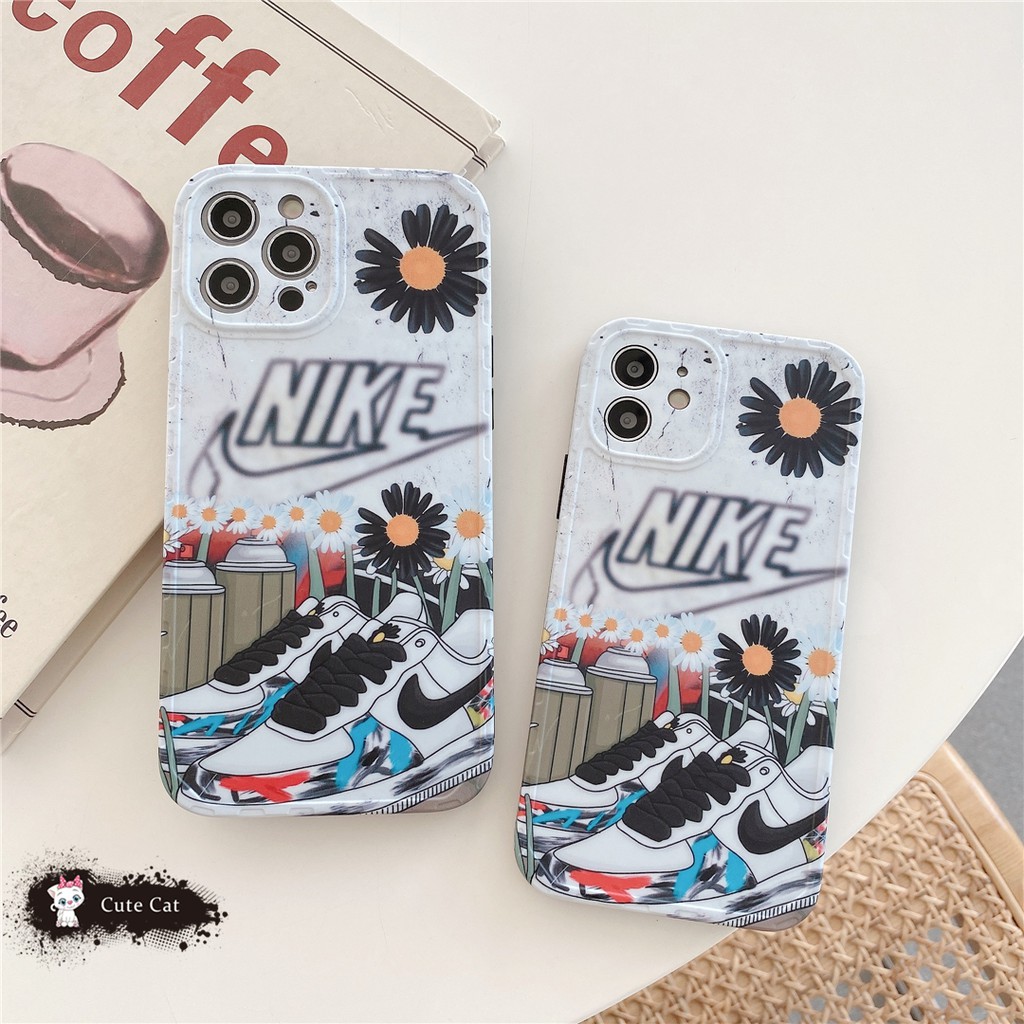 Ốp lưng iphone viền nổi bóng💕 Nike Daisy 6/6s/6plus/6s/7/8/7plus/8plus/x/xs/xs max/11/12/pro/promax VNB293