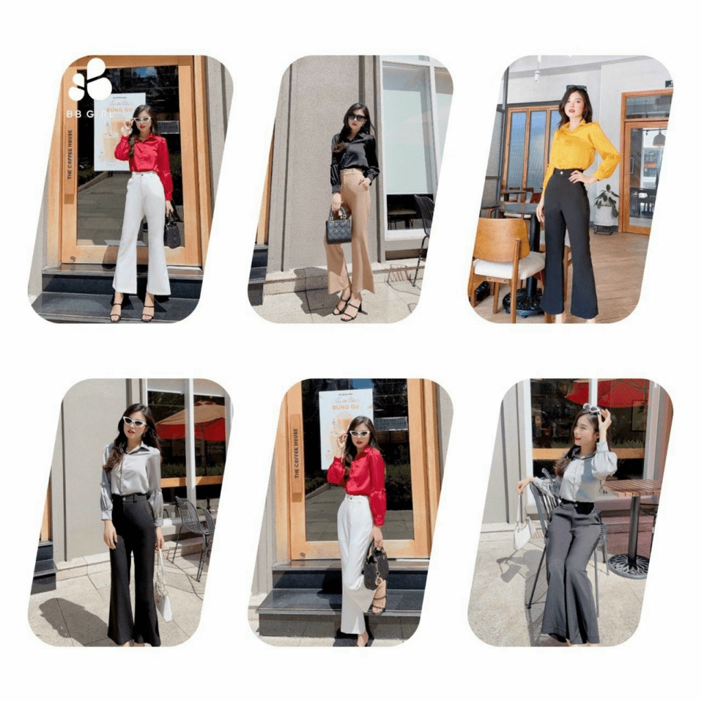 Áo Sơ Mi Nữ Cổ Đứng Cài Nút Nối Tay Chất Lụa Satin Mềm Mát Mặc Đẹp Tôn Dáng [NEW UNISEX]