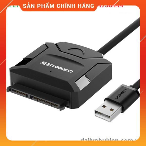 Cáp USB 2.0 sang SATA cho ổ cứng HDD 2.5 và 3.5 Ugreen 20215 dailyphukien