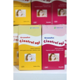 Thực phẩm bảo vệ sức khỏe Cốm Cinatrol Agi - Chai 50g