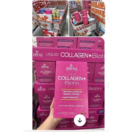 COLLAGEN DẠNG NƯỚC ZENA NUTRITION LIQUID COLLAGEN + BIOTIN