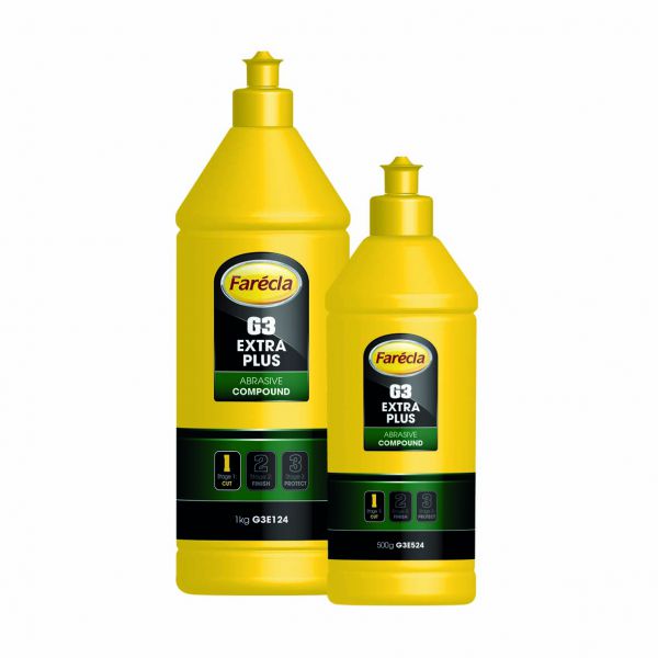Xi đánh bóng Epoxy resin, đánh bóng oto Farecla bước 1 G3E124
