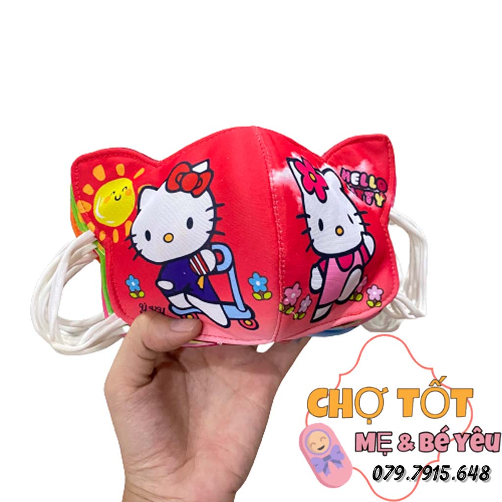 Khẩu Trang Cho Bé Trai / Bé Gái Hình Dễ Thương_CÓ TAI