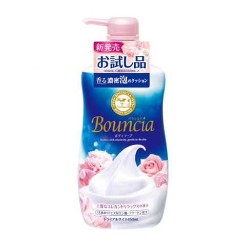 Sữa tắm Bouncia hương hoa hồng,hương hoa cỏ(550ml) Hàng Nội Địa Nhật