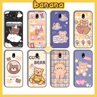 Ốp Samsung 😍 Ốp lưng Samsung J3 Pro J5 Pro J7 Pro Cute Bear nhựa cao cấp viền silicon