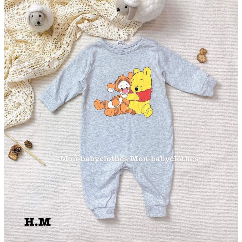 BODY SLEEPSUIT COTTON H&M SIZE 9M-3T