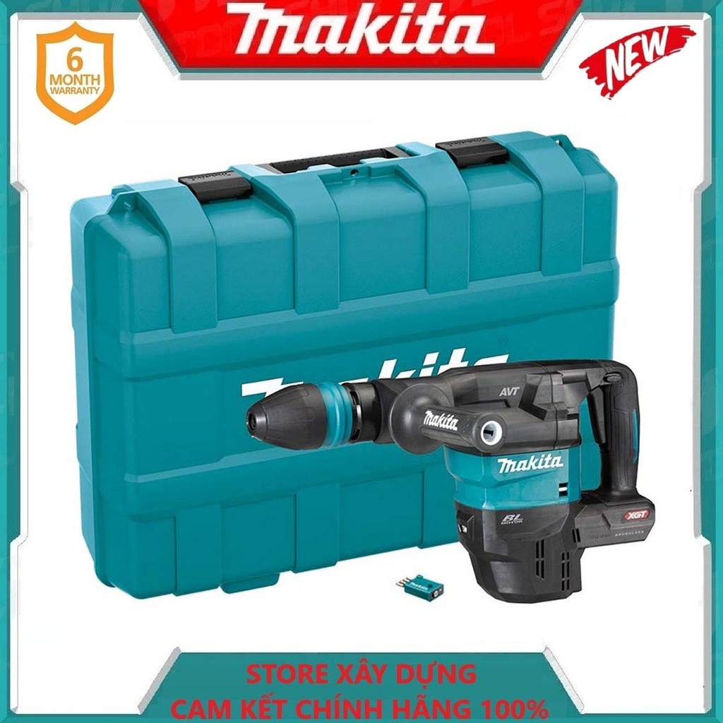 MÁY ĐỤC BÊ TÔNG DÙNG PIN 40V MAKITA HM001GZ- HÀNG CHÍNH HÃNG