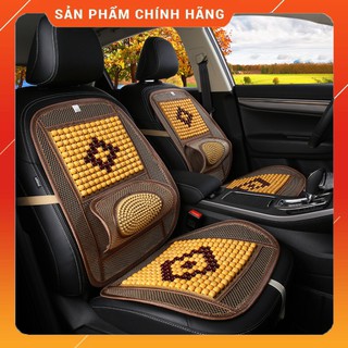 Tựa lưng ô tô , tựa lưng hạt gỗ thoáng mát chống mỏi lưng .