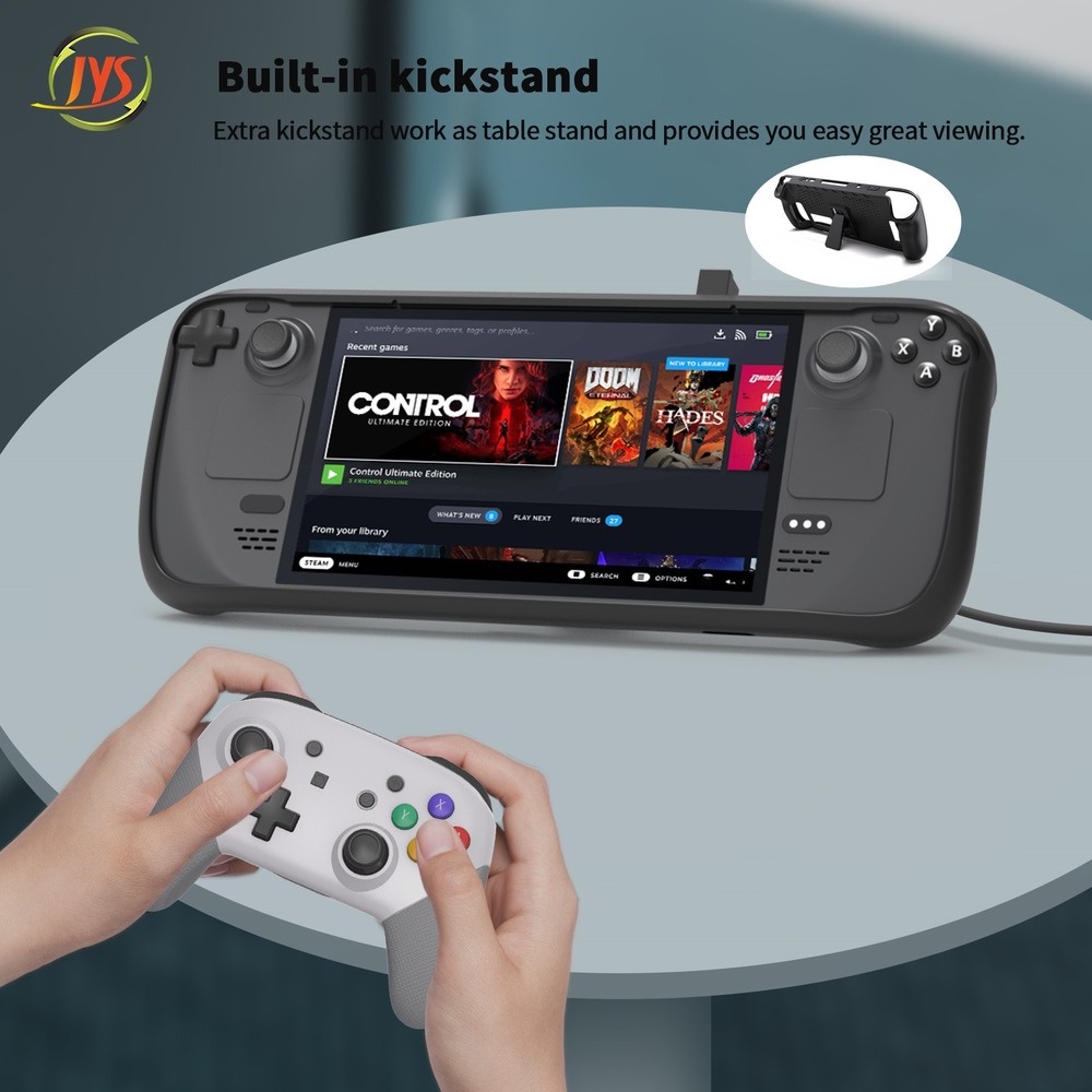 Ốp Điện Thoại TPU Mềm Chống Sốc Chống Rơi 7 Màu Cho Máy Chơi Game Hơi Nước