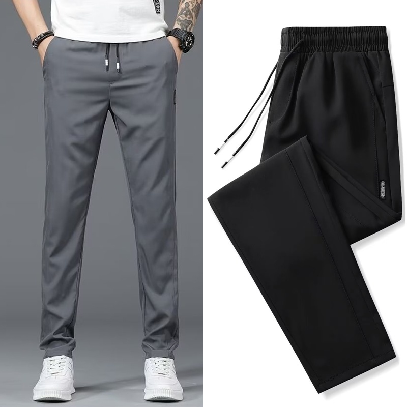 Quần Dài Dáng Rộng Mỏng Phong Cách Mới Thời Trang Mùa Hè Cho Nam