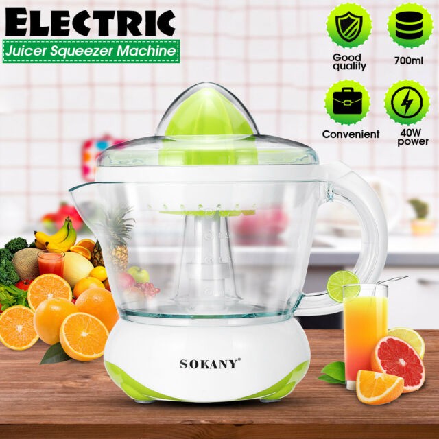 Máy Vắt Cam SOKANY Dùng Điện, Máy Vắt Cam Tự động - Hàng Chính Hãng