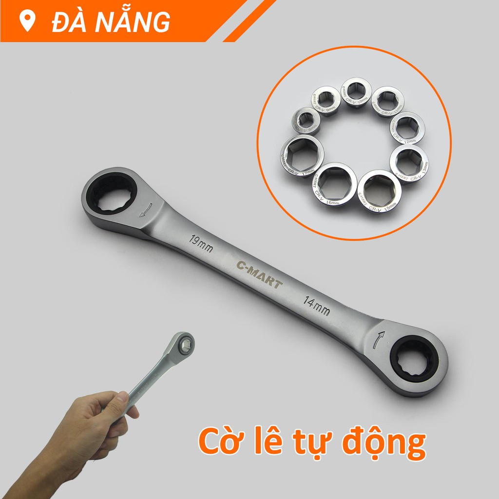 Bộ cờ lê tự động 36 chi tiết Cmart K0029-A