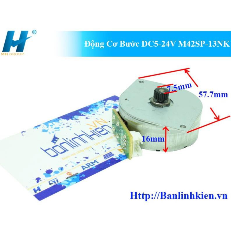 Động Cơ Bước DC5-24V M42SP-13NK