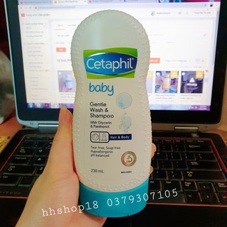 Sữa tắm Cetaphil Baby Úc cho bé