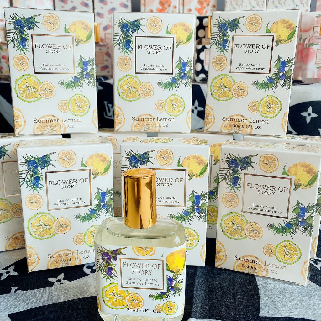 Nước Hoa Toàn Thân Mùi Summer Lemon Mát Mẻ Trong Mùa Hè