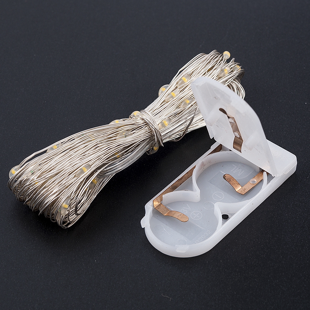 Dây Đèn LED 2m-10m Tùy Chọn Trang Trí Giáng Sinh Đa Dụng