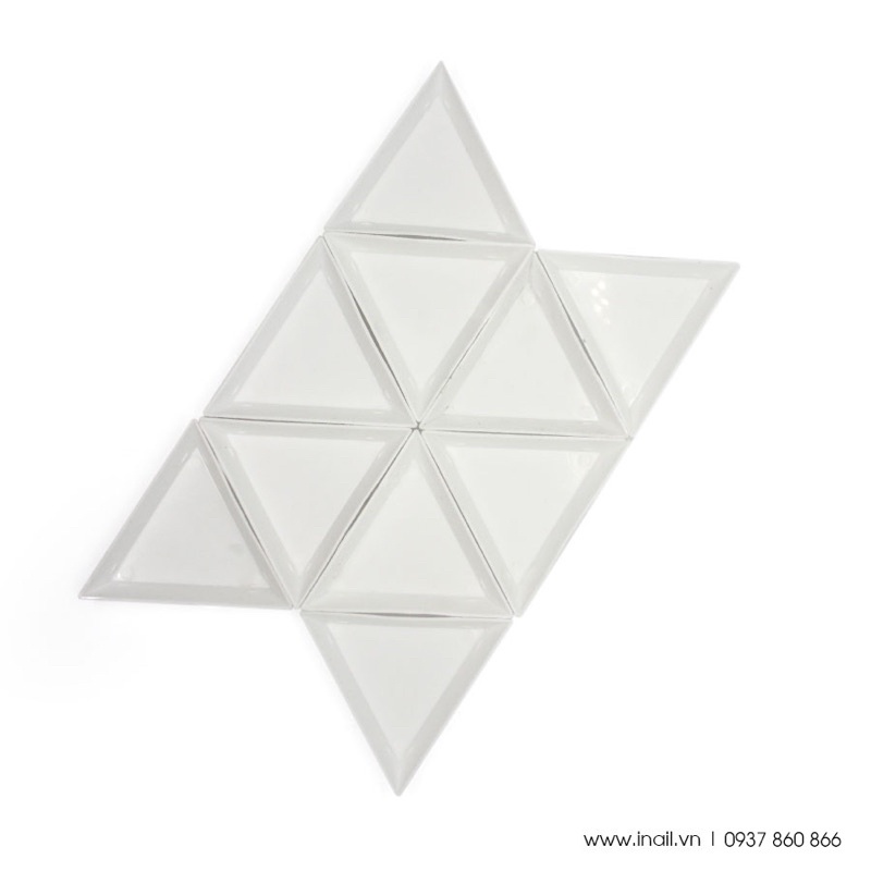 khay tam giác đựng đá ( set 10 khay )
