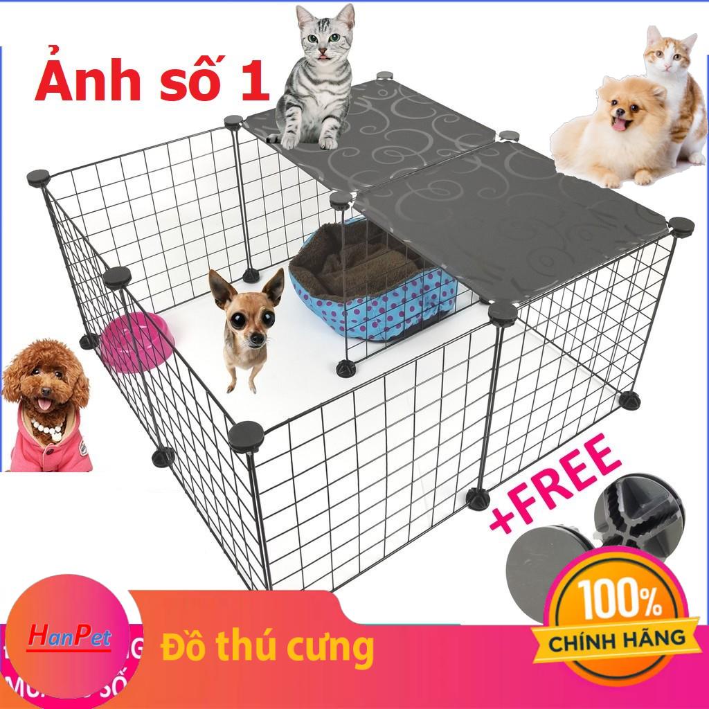 Hanpet.GV- {Bán Sỉ} Mảnh lưới ghép chuồng chó dùng ghép quây chó hoặc lắp ghép kệ trang trí