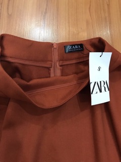 Chân váy nữ dáng xoè 2 màu đen, nâu đất