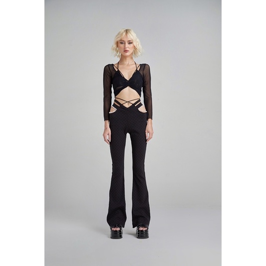 Top ELla // áo kiểu thun lưới