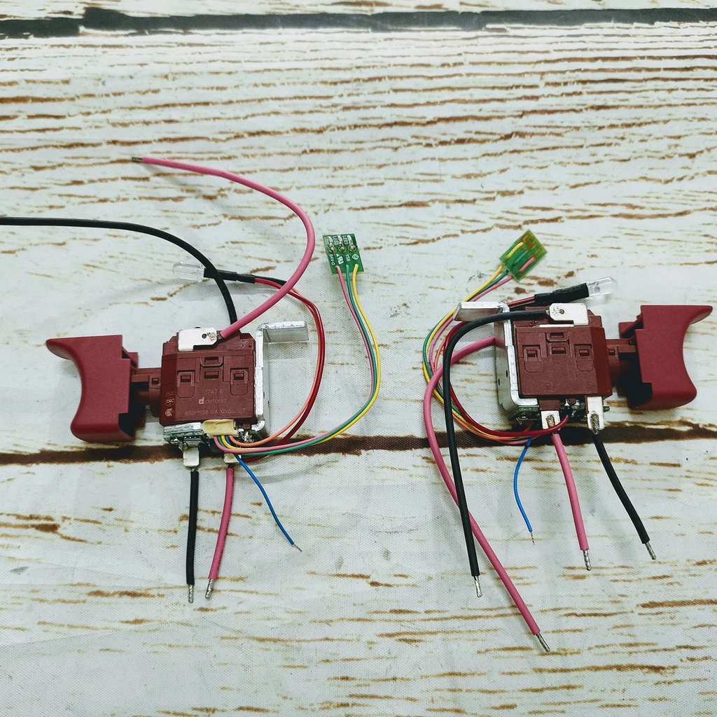 SV Công tắc điều tốc cho máy khoan pin 10,8V - 12V 12A EGD-1112B