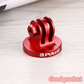 【In stock】 PULUZ CNC Aluminum Alloy Tripod Mount Base Tripod Adapter for GoPro HERO 5 4 3+ 3 2 1 SJ4000 for Xiaomi Yi Sports Camera
