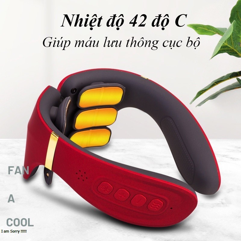 Máy Massage Cổ Vai Gáy GJ-6688 Chính Hãng  - Thiết bị Matxa Thông Minh