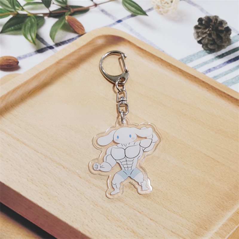 Móc Khóa Hình Cinnamoroll Melody Kiểu Dáng Cá Tính