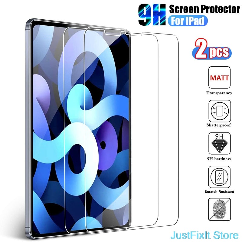 Kính Cường Lực Bảo Vệ Màn Hình Máy Tính Bảng Cho Ipad Pro 11 12.9 10.2 10.5 Air 4 3 2 Ipad Mini 5 4 3 1 2020 2018 2021