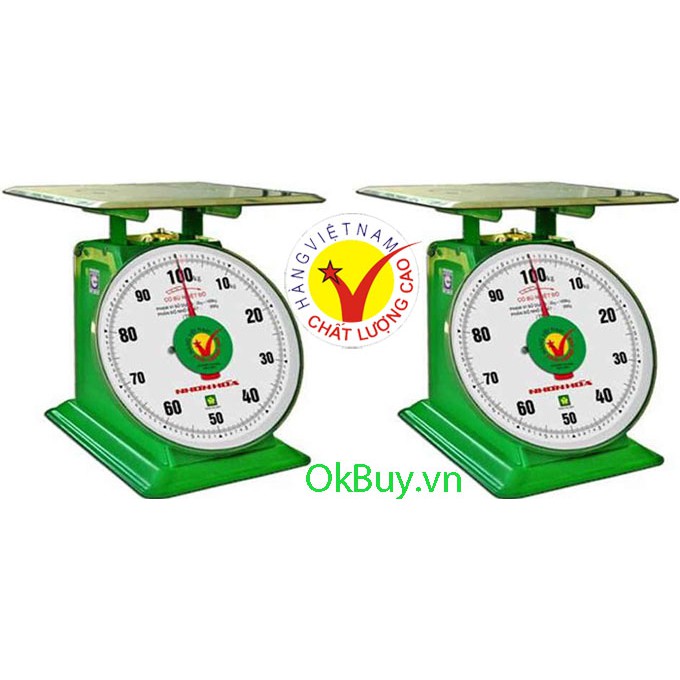 Cân Bàn Đồng Hồ Nhơn Hòa 100Kg Chính Hãng