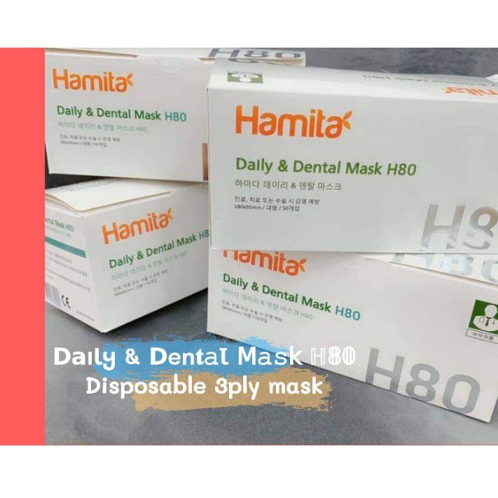 Khẩu trang ytế Hamita H80