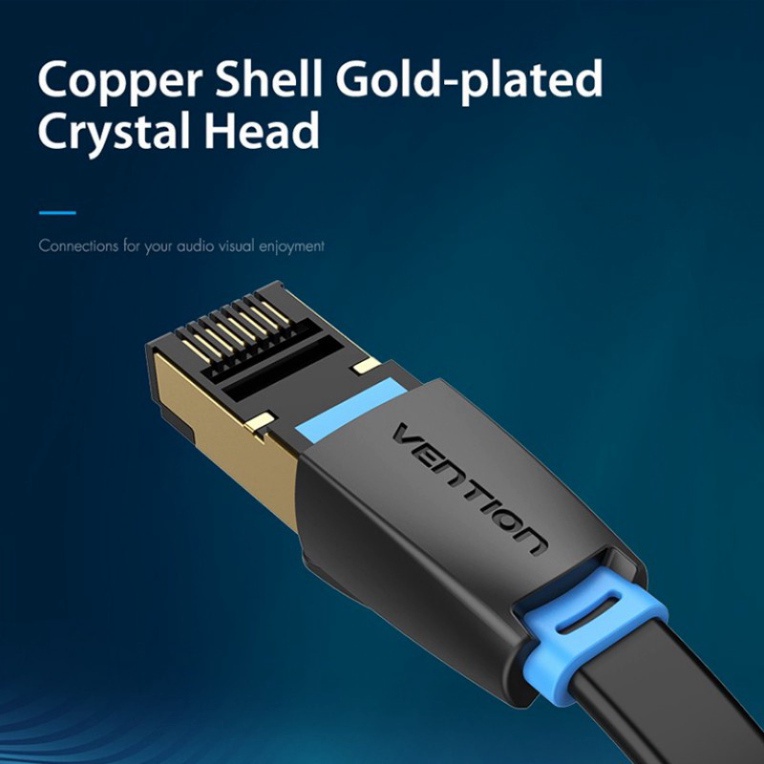 Cáp mạng đúc sẵn Cat8 SSTP  chính hãng Vention | Tech House Official
