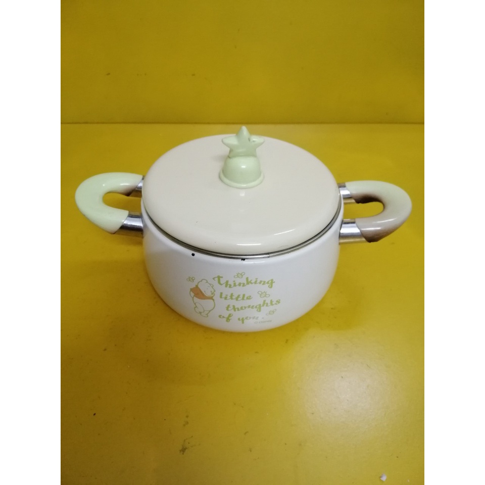 Nồi men nội địa Nhật, size 16cm, cao 9.5cm (mã 815), Dùng được bếp từ