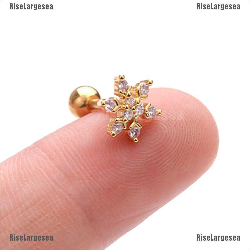 Khuyên Tai Đính Đá