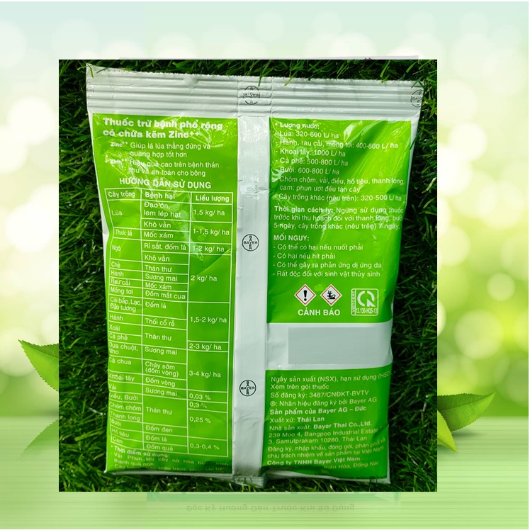 Sản phẩm trừ nấm bệnh cho cây trồng ANTRACOL 70wp
