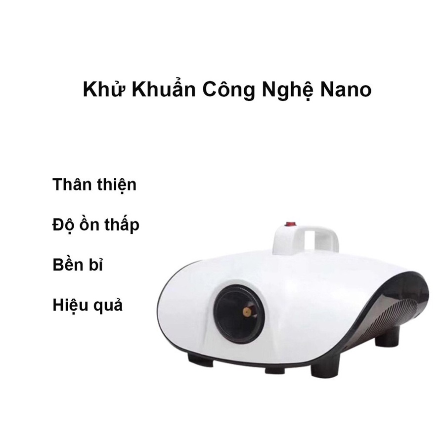 Máy khử khuẩn Nano cầm tay - Công nghệ Nano bạc phun sương diệt khuẩn, loại trừ nấm mốc cho ô tô, gia đình, văn phòng