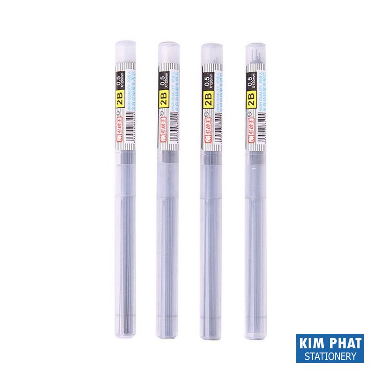 Ruột bút chì kim bấm, ngòi bút chì bấm 2B 0.5mm / 0.7mm / 2.0mm MIDA