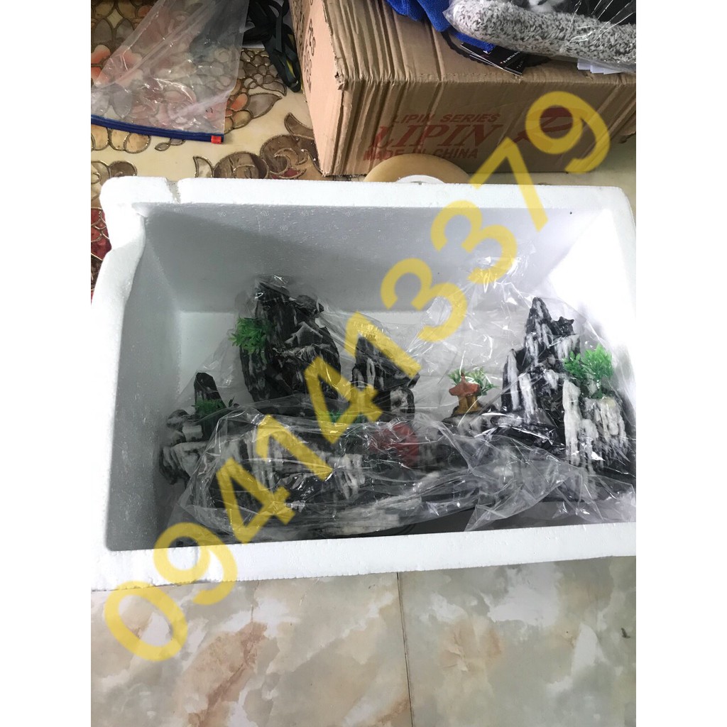 Mô Hình Núi - Hòn non Bộ - Trang Trí Bể cá cảnh  c20
