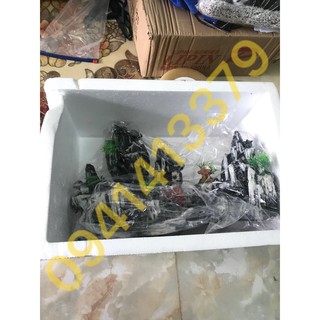Mô Hình Núi - Hòn non Bộ - Trang Trí Bể cá (Mẫu 8)