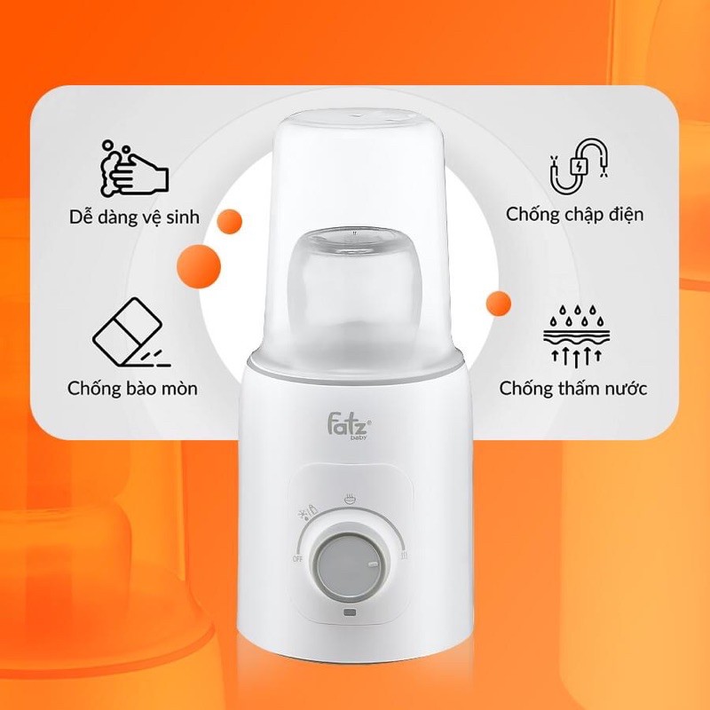 Máy hâm sữa và tiệt trùng Mono 6 Fatzbaby FB3001TN
